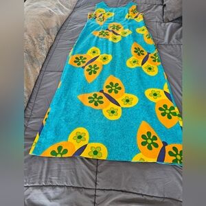 VINTAGE Hawaiian Togs Maxi Dress